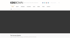 Desktop Screenshot of kenbrowninternational.com